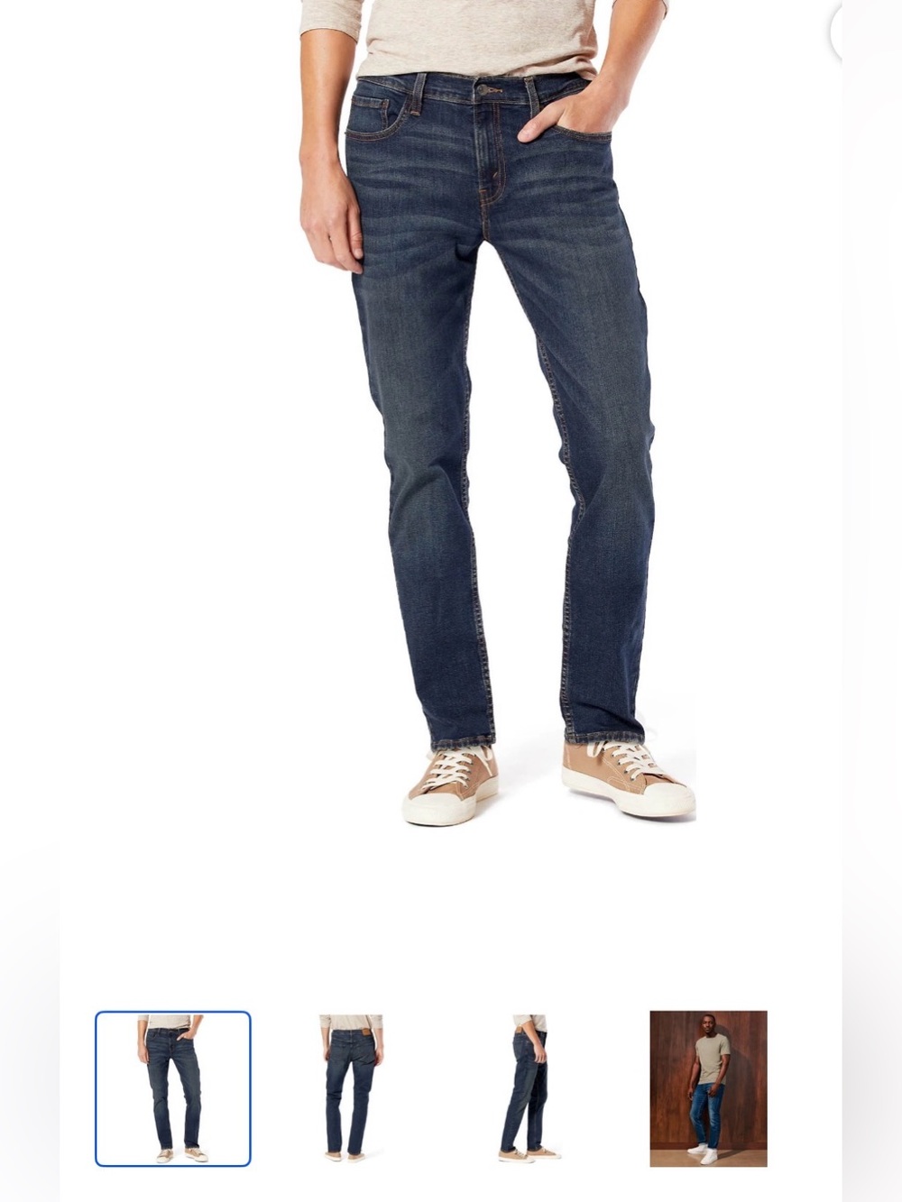 Levi Strauss & Co. Signature Relaxed Fit Men's Blue Jeans. Size W30xL32.
